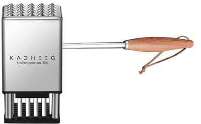 Meat Tenderizer, 2 in 1 Stainless Steel Meat Hammer with Needle Head, Multifunctional Labor Saving Meat Mallet for Steak, Chicken