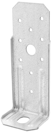 8 Pcs Reinforced L-Bracket Hold Down Anchor, High-Strength Galvanized Steel, Long-Lasting for Wall-to-Floor & Wood Post-to-Ground Connections mBracket