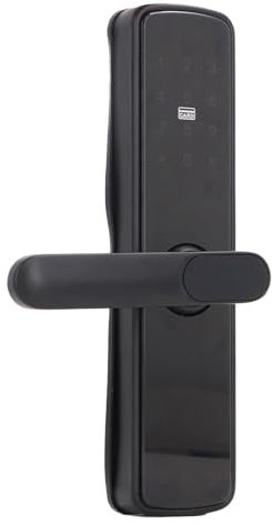 Cerradura de Puerta Inteligente, Desbloqueo con APP, Tarjeta IC, Contraseña y Llave Manija de Puerta de Entrada Sin Llave Cerradura Electrónica de Inducción para Casa Hotel Oficina