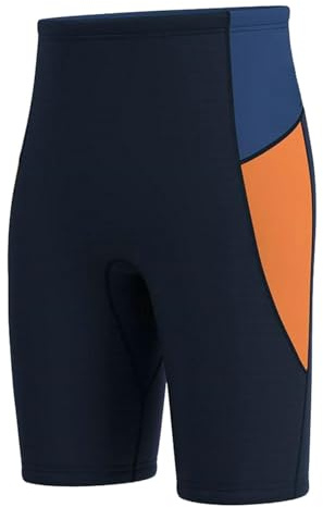 Dickly Herren Neopren-Shorts, 3 mm Neopren-Shorts, Badehose Leggings Badehose für Schnorcheln Surfen Wassersport