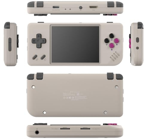 RG28XX Retro Handheld Spielkonsole, 64G mit 4800+ Spiele 2,8-Zoll IPS Mini Tragbarer Retro-Arcade-Linux-System-Videoplayer für Spiele Liebhaber Teenager Erwachsene Kinder