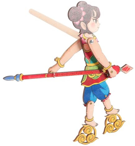 ibasenice Folk Shadow Toy Traditionelles Chinesisches Schattenspielzeug Für Kreatives Für Interaktives Geschichtenerzählen Für Kindergärten Und Schulen