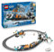 LEGO City Arktis-Polarexpress - Ferngesteuerte Eisenbahn - Spielzeug Zug - Mit 22 Gleissegmenten und 6 Minifiguren zum Spielen und Bauen - Kinder Geschenk für Jungen ab 7 Jahren 60470