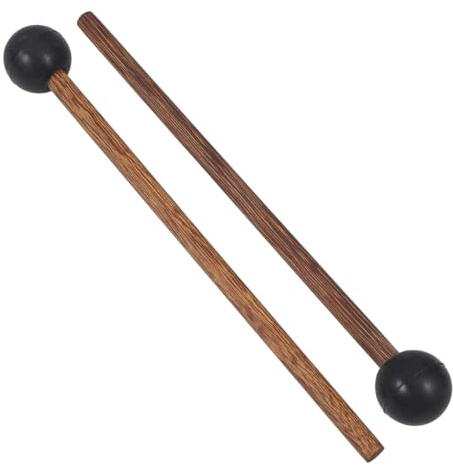 JOINPAYA Schlagzeugschlägel und Gummi für Marimba mit Sicherem Griff und Grate als Zubehör für Trommel und Percussion Instrumente