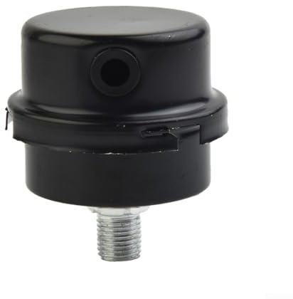 Kompressorzubehör Effektiver Schalldämpfer Filter Geeignet für Ölmodelle mit verschiedenen Einlassgrößen (16mm)
