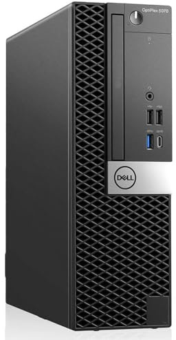 PC Computer Desktop Dell OptiPlex 5070 SFF, Processore Core i5-9400, Memoria Ram 16GB, Disco SSD 512GB, Win 11 PRO (Ricondizionato)