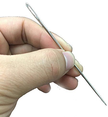 5pcs Long Size 6 inch Needle Thread Hand Sewing Needles Turkey Type Trussing Cooking Tools