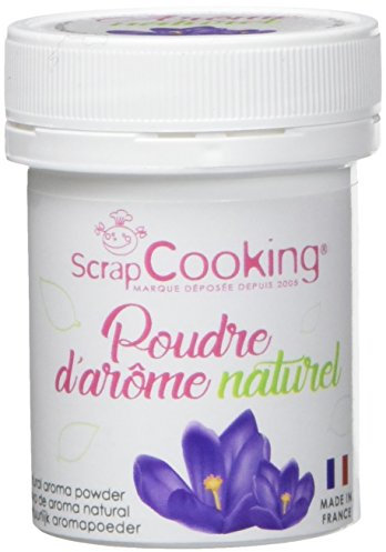 Scrapcooking Poudre d'Arôme Naturel Violette, 15 g Lot de 2