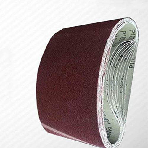 915 * 100mm 60-240mesh lijadora de banda lijadora papel para lijadora de banda lijadora de rueda bandas 10 unids/lote, 100 malla B