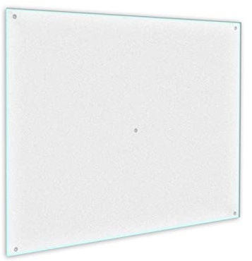 Herdabdeckplatte Herdplattenabdeckung Sicherheitsglas Schutz Kochplatten Abdeckung Ceranfeld Abdeckplatte Glasschneidebrett Ceranfeldabdeckung Spritzschutz 60x52 1-Teilig Milchglas Glas Deko