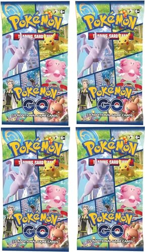 Pokemon TCG Pokemon GO English Booster Packs x4