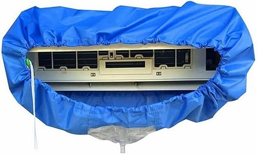 Generic Couverture de nettoyage de climatiseur Double couche épaississement lavage monté sac de protection pour la poussière Mini Split Kit de nettoyage 3.2M (2,4 m)