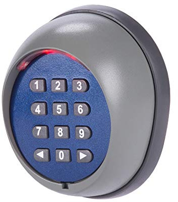 CO-Z Wireless Keypad Door Lock Opener, Sliding Gate Opener Home Security System w 655 ft Range, Cordless Smart Door Indoor & Outdoor Transmitter, keyless Entry Door Lock for 433.92 MHz Gate Openers