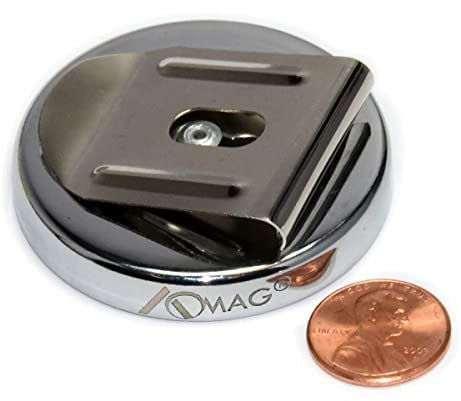 Starke Neodym Magnete Gürtelclip 50 kg Magnetische Gürtelmagnet Taille Werkzeughalter 51mm Durchmesser magnetischer Gürtelclip