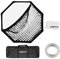 AMBITFUL FW95 95cm Octagon honeycomb grid Bowens softbox, with honeycomb grid + carrying bag, for Bowens mount lamp