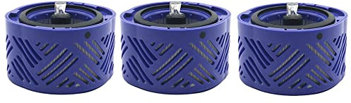 FFYan Dammsugarfilter, 3 reservdelar för Dyson V6 DC59 dammsugare tillbehör
