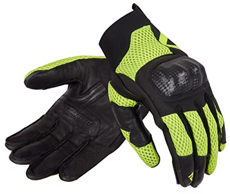 REBELHORN Gap III Gants moto pour dames, noir/jaune, S