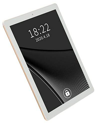 Tableta de 8 Núcleos, Doble SIM, Doble Modo de Espera, 3 GB, 64 GB, 100‑240 V, 3 Ranuras para Tarjetas, Tableta con Pantalla IPS HD de 10 Pulgadas para Personas Mayores para el Trabajo (Enchufe de