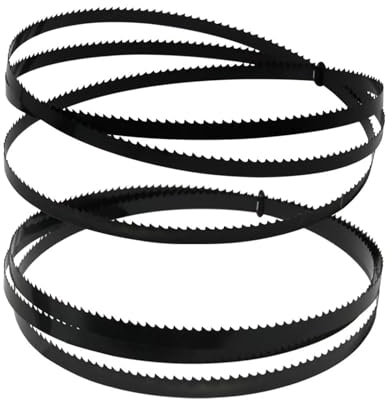 Bandsägeblätter 2 Stück 70-1/2 mm Bandsägeblatt 1790x9,5x0,35 mm TPI 6 10 14 for 10 Bandsäge Scheppach HBS261 Fox Schneiden Holz Metall Kunststoff (Size : TPI 10) (Color : OneColor, Size : TPI 10)