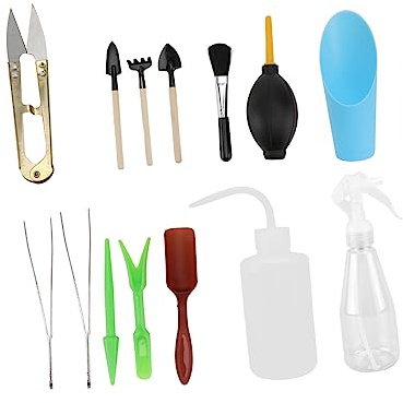 TOYANDONA Kit Jardinage pour Semis Désherbage Repiquage Aération et Transplantation Outils Polyvalents pour Intérieur et Extérieur