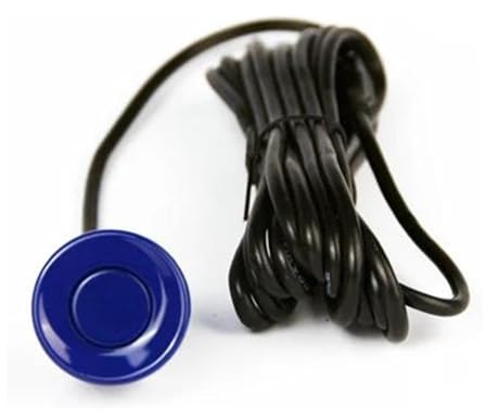 Macchina Sensori Kit Sensore Parcheggio Parktronic Radar Retromarcia Posteriore Per Auto Monitor Rilevatore Indicatore Avviso Sonoro 1 Pezzo(Blu)