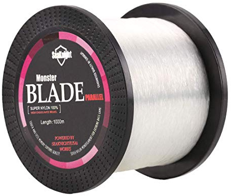SeaKnight Blade Nylon Angelschnur Monofil Karpfen 500M/1000M Salzwasser Monofile Angelschnur Forelle 2-35LB Schwarz Weiß Blau Grün Gelb