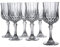 CreaTable, 23224, Serie Longchamp ECLAT, 6-er Set Weissweingläser 17 cl