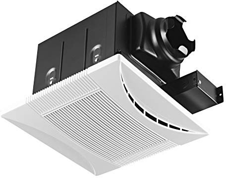 Tech Drive Super-Quiet 70 CFM, 0.3 Sone Bathroom Ventilation and Exhaust Fan (70CFM)