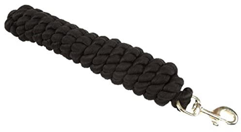 Shires Pferd Führstick Extra Lang (Einheitsgröße) (Schwarz)