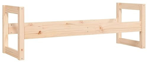 vidaXL Porte-pneus 120x40x40 cm Bois de pin Massif