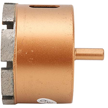 KhUKhu Kernbohrer, Kühlbohrer, 0,37 Zoll Kernbohrer-Lochsäge, Lochsägen für Fliesen, für Keramik, verglaste Fliesen, Glas usw. (80 mm)