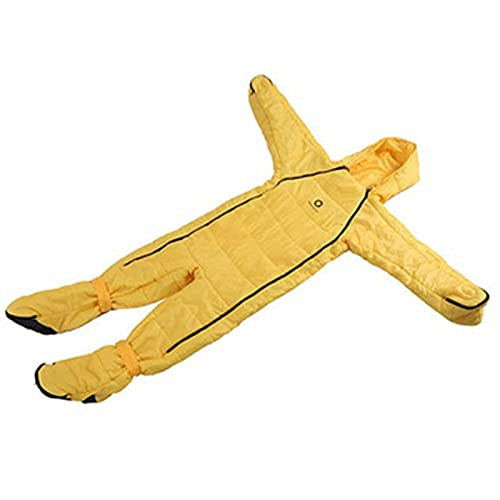 Sleeping Bags for Adults,Adult Wearable Sleeping Bag with Legs, Arms, Full Body Wearable Sleeping Bag Lightweight Shaped Sleeping Bag for Outdoor Camping Office Hospital