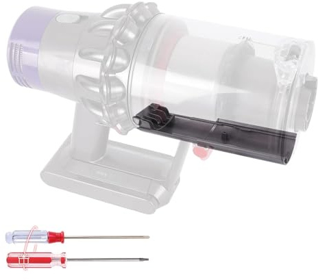 Petit Bin Runner Ersatz für Dyson V10 Staubsauger, Ersatz für Abfalleimer für Dyson V10, kurze Zyklon-Stützplatte (6 Zoll)