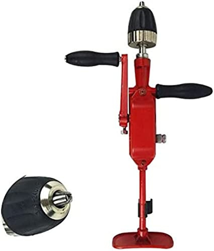 Taladro Manual Taladro Manual De Manivela, Herramientas Manuales De Mandril Automático con Manivela Giratoria, Mini Máquina Roscadora para Madera, Plástico Y Metal, Ámbito De Aplicación: 0,8