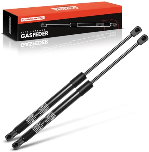 Frankberg 2x Gasfeder Dämpfer Heckklappe 5M0827550 | Kompatibel mit Golf Plus 5M1 521 Alle Motoren Schrägheck