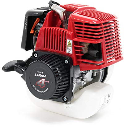 LIFAN 139F-2 Motore a benzina 4 tempi, 1 cilindro, 1,2CV, avviamento a strappo, per Motosega Soffiatori Tosaerba Trivella