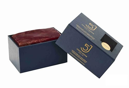 Cinco Jotas Lingote Jamón Bellota 100% Ibérico Deshuesado - Taco de 450 g