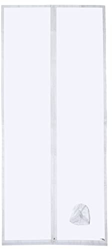 HOOMEE 100x210CM Guarnizione Universale per Porte Finestre per Condizionatore Portatile con Chiusura a Sacco Ferma Tubo – per Tutti Climatizzatori Mobili, Facile da Montare