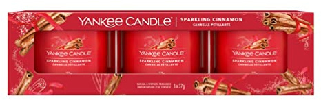 YC Classic Świece Mini Sparkling Cinnamon Pack of 3