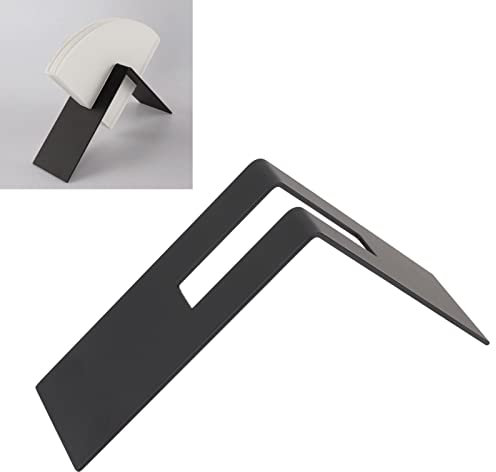 Stainless Steel Coffee V60 Filter Paper Holder, Coffee Filters Storage Rack for Home Kitchen Bar Cafes Storage Accessories (Black)