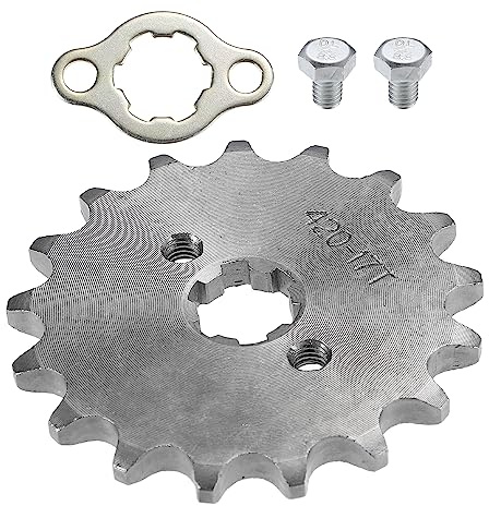 QUARKZMAN Motorrad Ritzel Set 420 Stil 17 Zähne 17mm 1 Satz Für Motorräder
