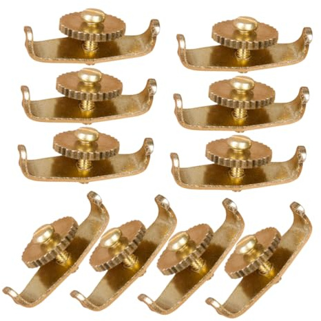 Kupfer Feinstimmer für Erhu, 5 Paar, Goldfarbenes Stimmzubehör | Präzise Tonhöhenkorrektur, Flexible Ausführung, Kreatives Design, Kompakte 5-paar Packung