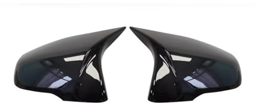 Calotte Degli Specchietti Per BMW Serie 1 2 F45 F40 Z4 G29 X1 F48 F49 X2 F39 Copertura Specchietto Retrovisore in Fibra di Carbonio Copertura Specchio(Bright black)