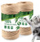 Zosenyer Corde Arbre à Chat, Corde de Jute 6mm, Approprié pour Faire Le Tissu d'arbre de Chat, Corde D'épée d'arbre de Chat pour Le Tapis de Grattage de Chat, 2 Pièces de 50m