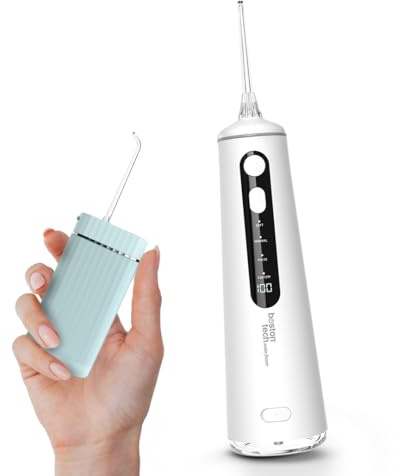 Compra Inteligente: Aquapik® Travel Irrigador dental + Aquapik® Mini en un Pack | Ahorra y Cuida Tu Salud Bucal en Casa y Viaje |Cubre diferentes necesidades bucales | Cuidado Premium