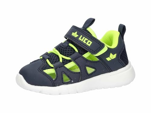 Lico Nisida Vs, Zapatos para Aprender a Caminar Unisex niños, Limón Marino, 22 EU