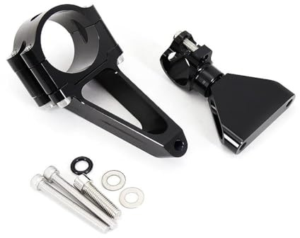 Amortiguador Estabilizador De Amortiguación Motocicleta para para CBR 600 para CBR600 F4i 1999-2007 Kit Amortiguador Dirección Ajustable Aluminio CNC Soporte De Dirección(Color 12)