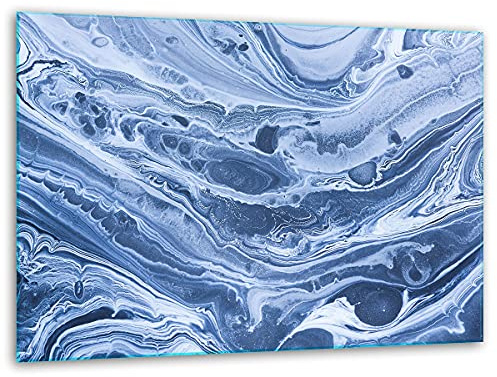 TMK ArtDeko – Tabla de cortar de cristal – Tabla de cortar de cristal para la cocina 40 x 30 cm – Robusta, higiénica y antideslizante – Tabla de cortar de cristal – Superficie de trabajo adicional