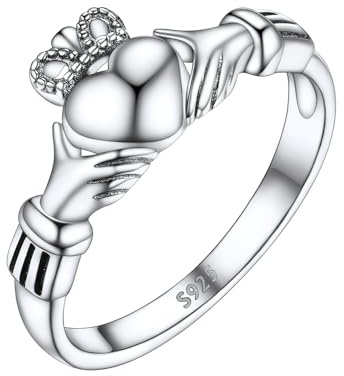 Men Wedding Rings Claddagh Ring Jewelry Birthday Party Present Size 7