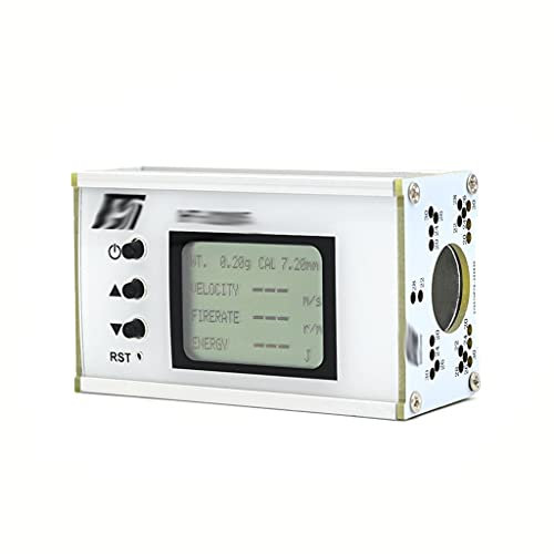 VELLOW Compteur de Vitesse de tir Dernier anémomètre Vitesse de Balle Mesure de l'énergie Chronographe de tir Testeur de Vitesse de Balle